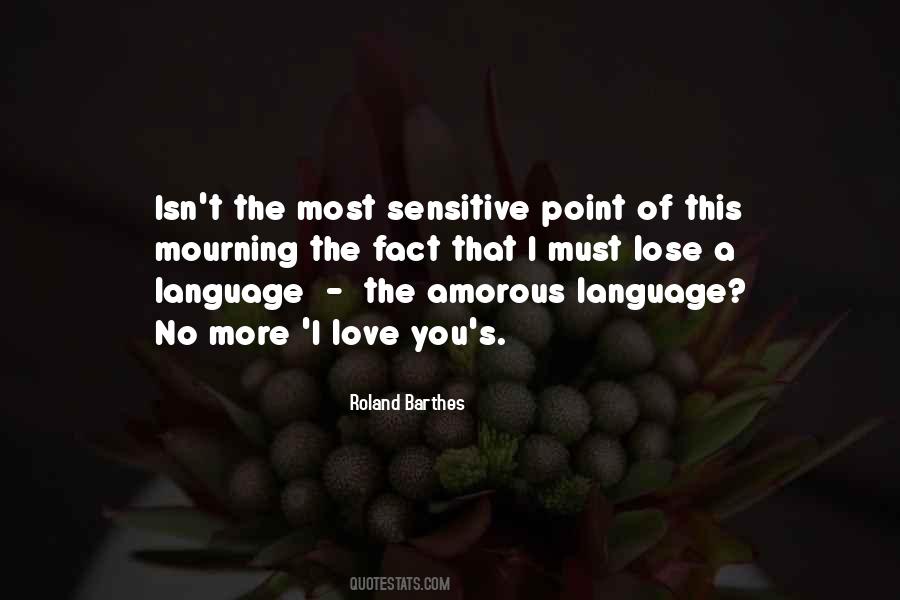 I Love You Language Quotes #598802