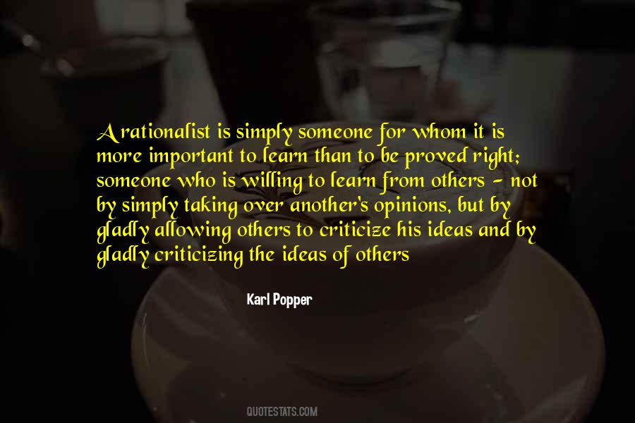 Not To Criticize Others Quotes #895310