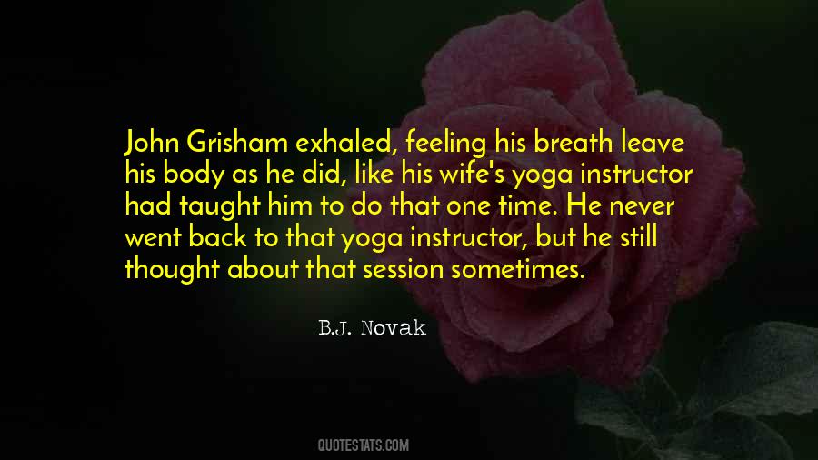 Back To Yoga Quotes #1480817
