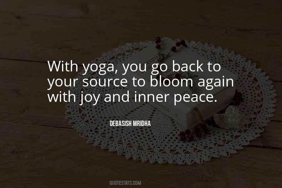 Back To Yoga Quotes #475196