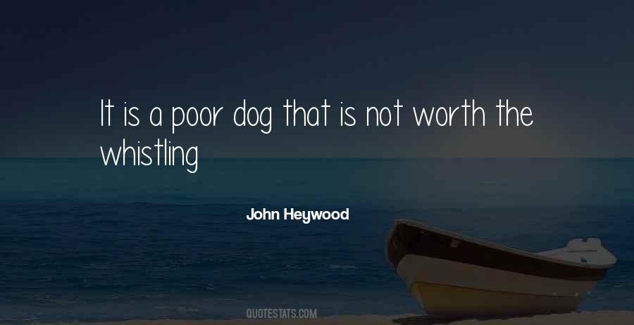 Poor Dog Quotes #1150048
