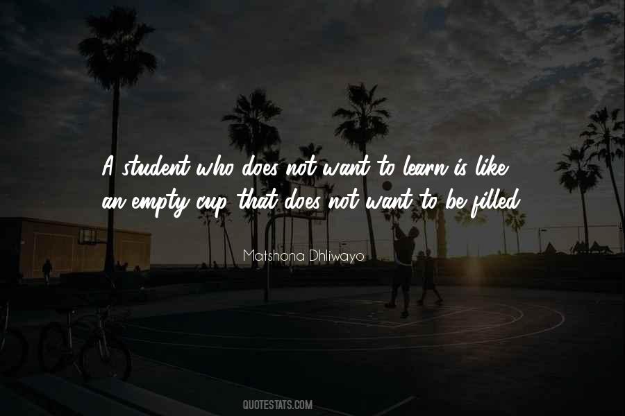An Empty Cup Quotes #1735615