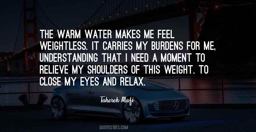 Relax Your Shoulders Quotes #1645655