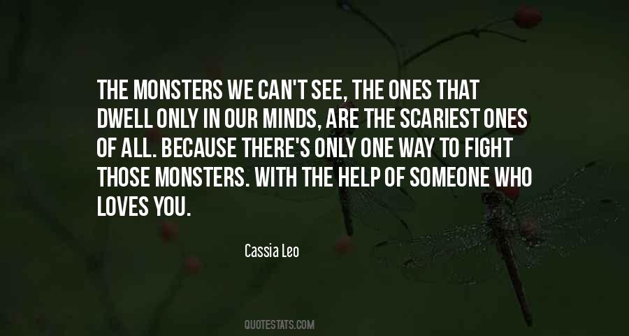 Monsters In Quotes #114863