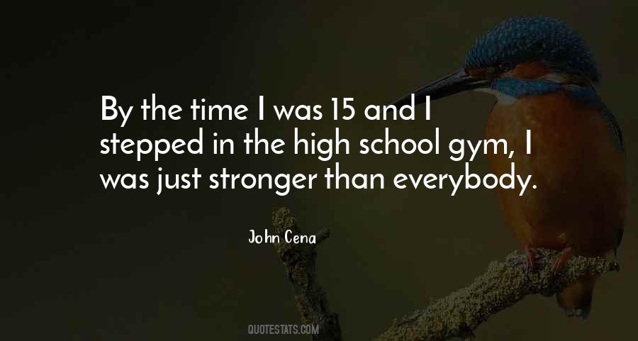 Stronger Than I Was Quotes #1016266