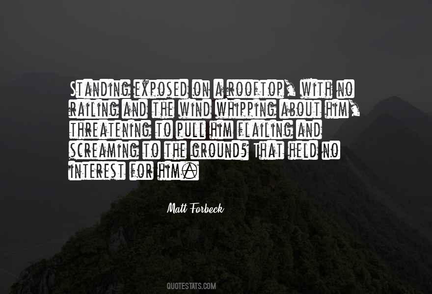 On The Rooftop Quotes #1374286