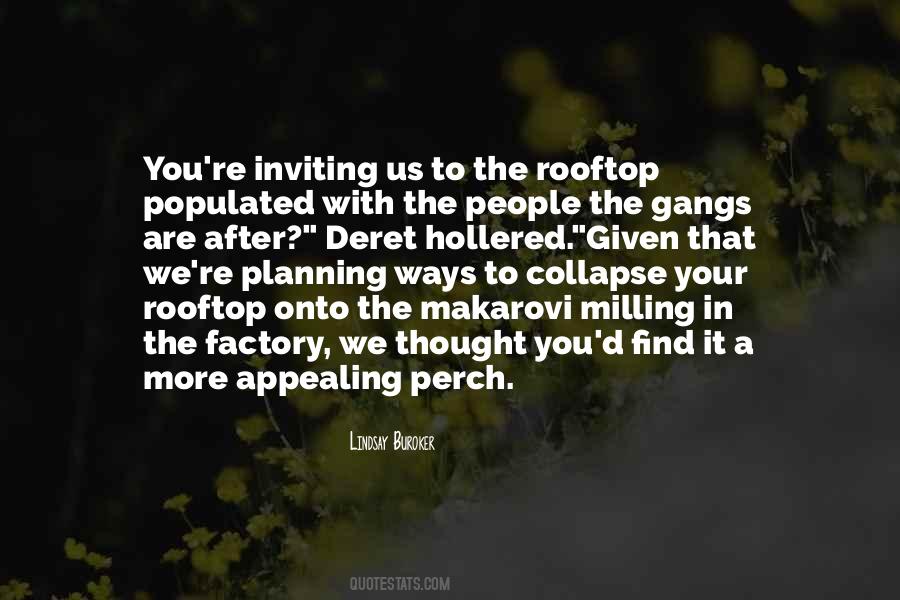 On The Rooftop Quotes #1876206