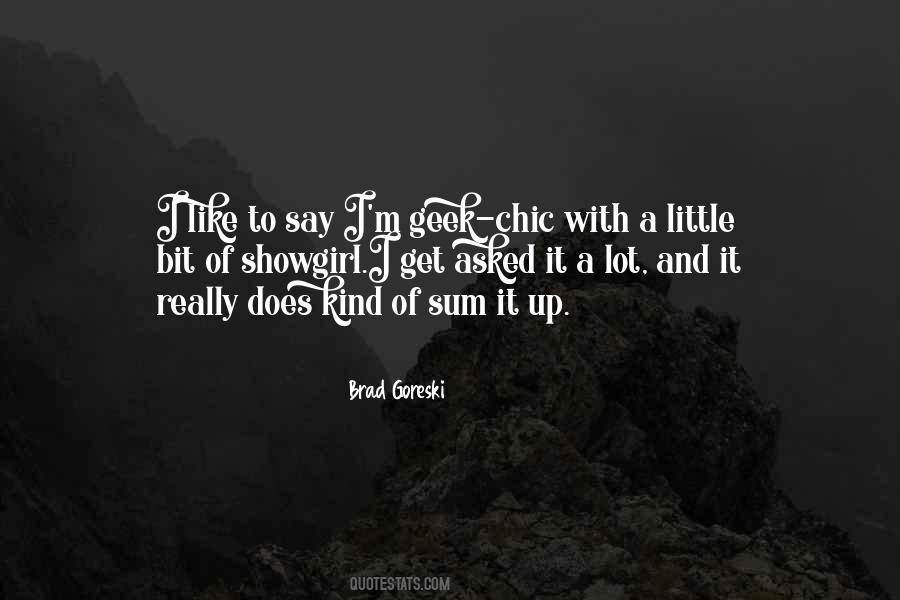 Sum It Up Quotes #1300087