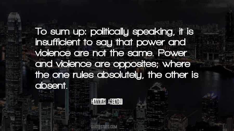 Sum It Up Quotes #1381355