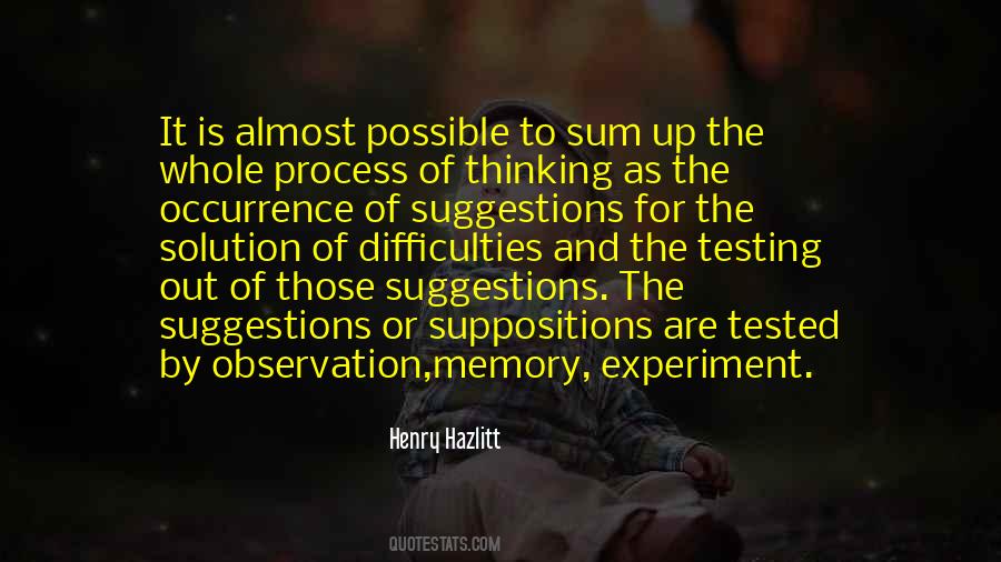 Sum It Up Quotes #1806506