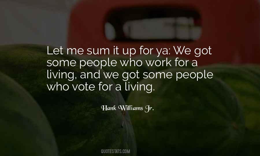 Sum It Up Quotes #986791