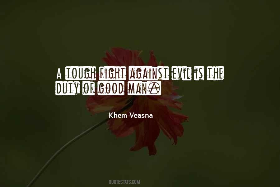 Fight Against Evil Quotes #440795