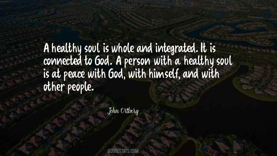 Quotes About Peace Healthy #1101680