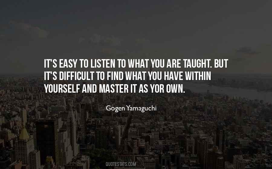 You Are What You Listen To Quotes #484709