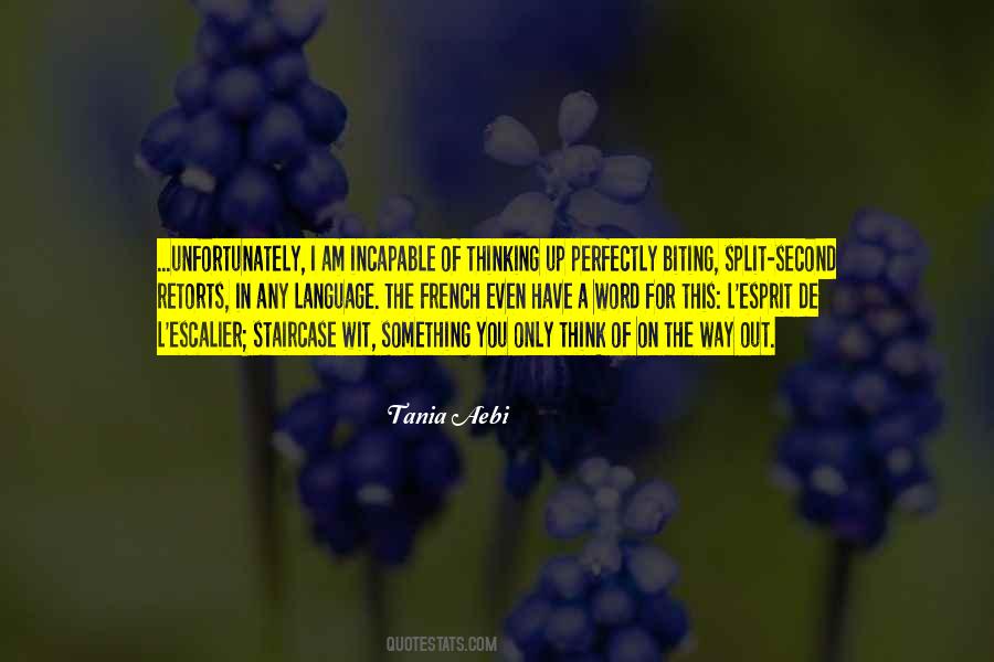 In A Split Second Quotes #435032