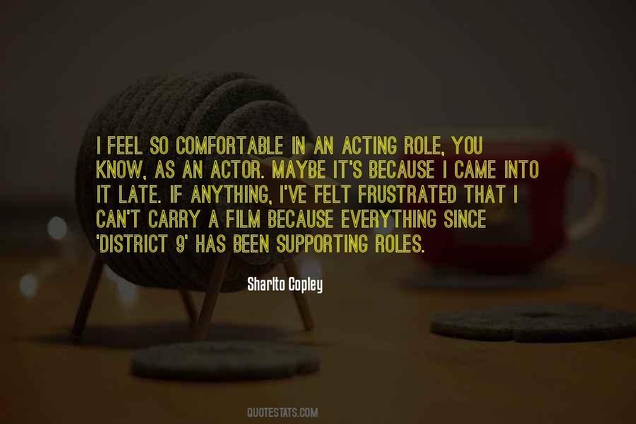 Quotes About Actor Roles #1031926