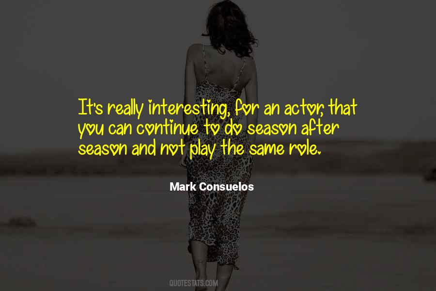 Quotes About Actor Roles #1139492