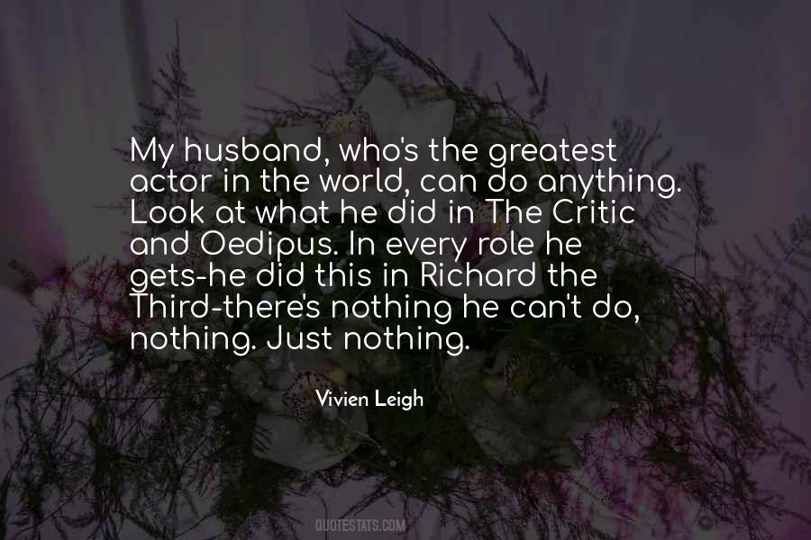 Quotes About Actor Roles #1452115