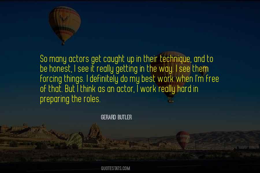 Quotes About Actor Roles #1854560