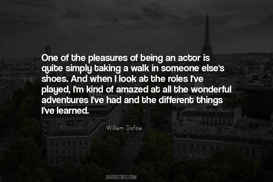 Quotes About Actor Roles #287183
