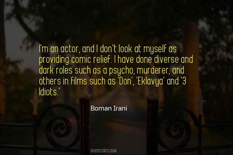 Quotes About Actor Roles #518272