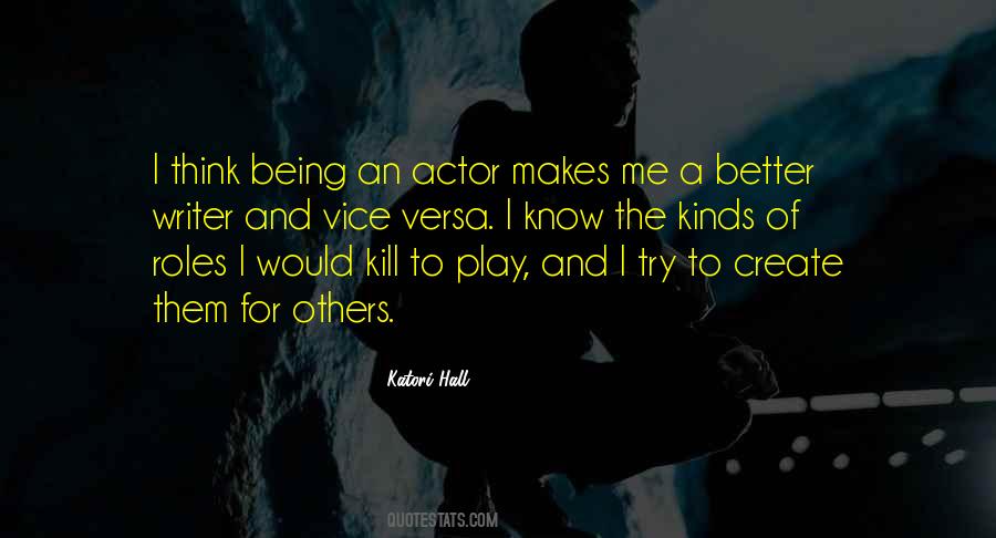 Quotes About Actor Roles #902662