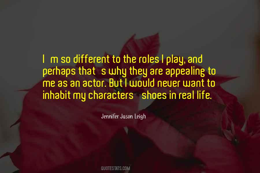 Quotes About Actor Roles #978076