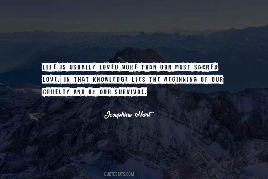 Survival Love Quotes #1667856