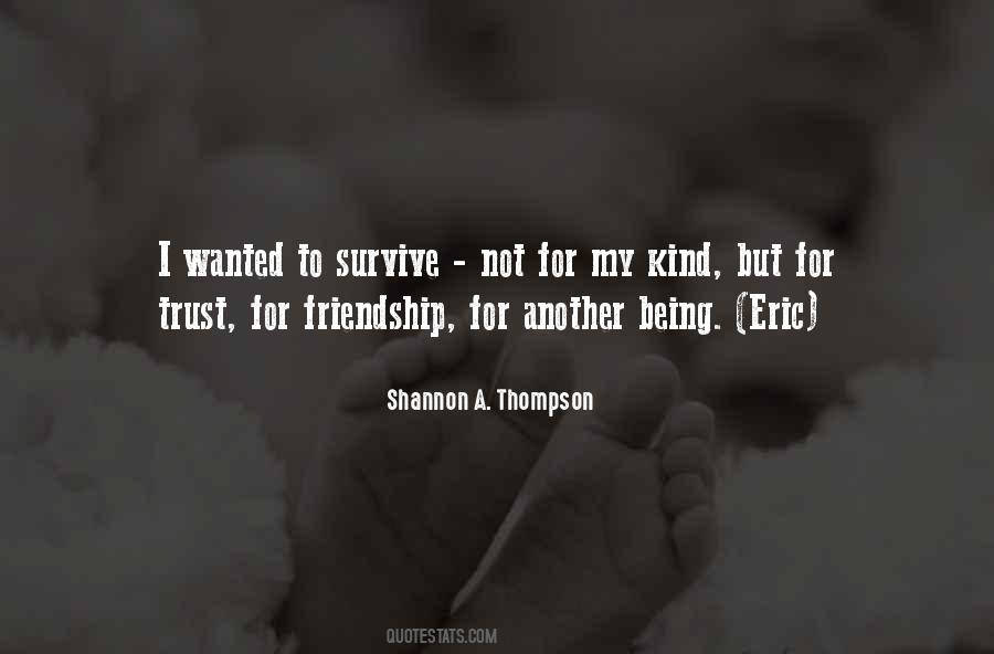 Survival Love Quotes #660516