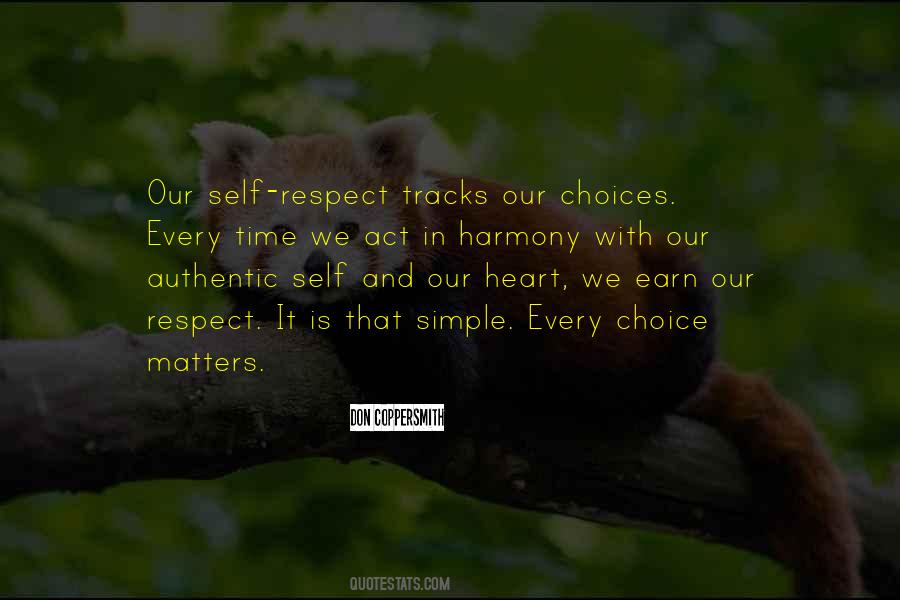 Respect Matters Quotes #1854441