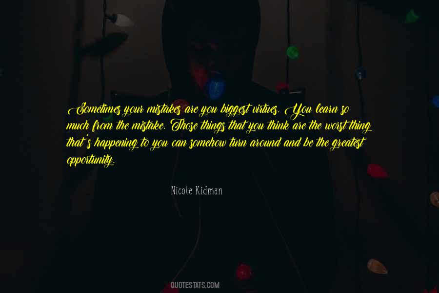 Learn From Your Mistake Quotes #1800901