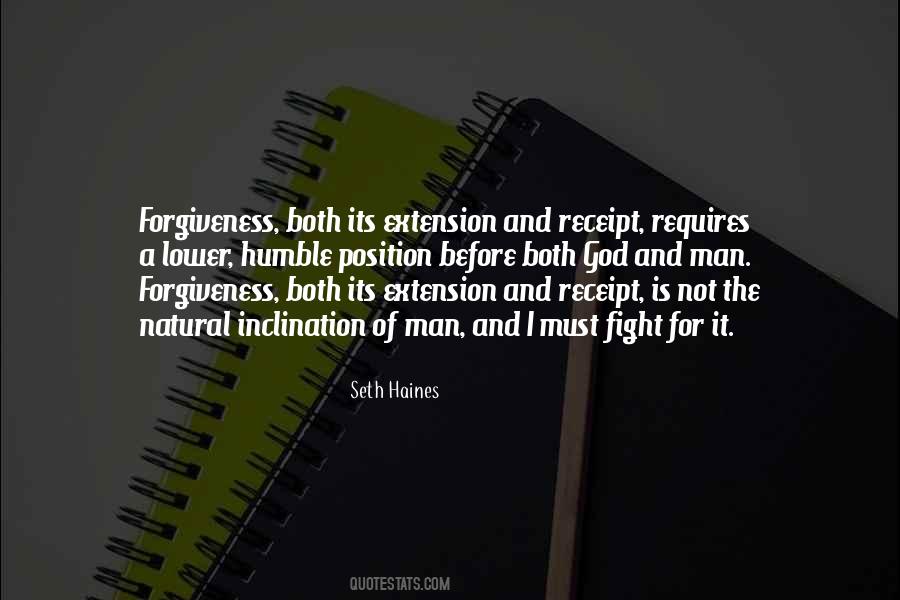 Not Forgiveness Quotes #203494