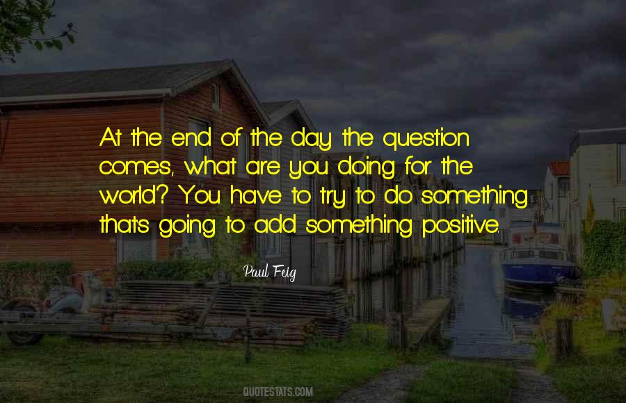 The Day End Quotes #143227