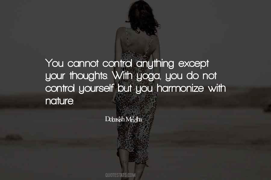 Quotes About Nature And Yoga #1861530