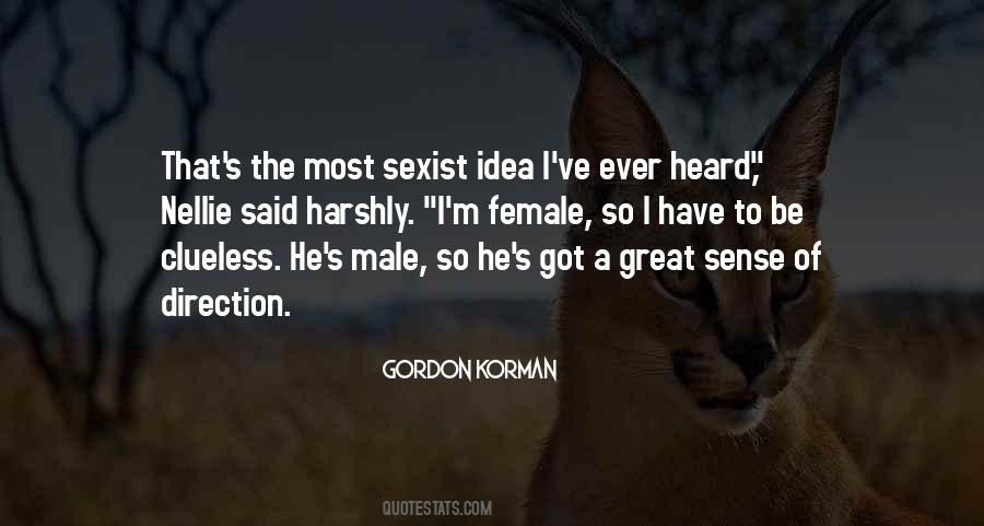 Most Sexist Quotes #1798801