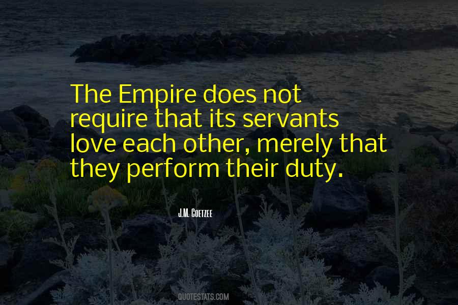 Love Duty Quotes #1089634