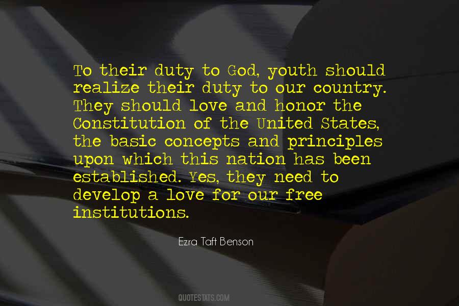 Love Duty Quotes #938682