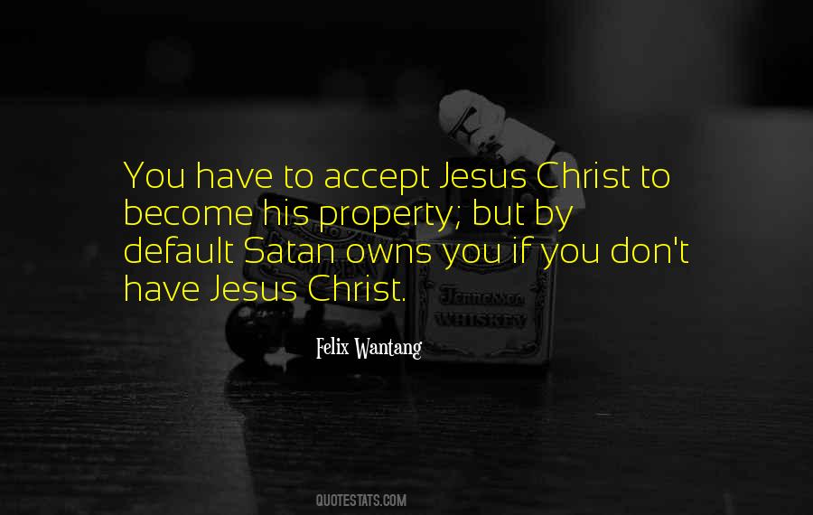 Accept Jesus Quotes #1162225