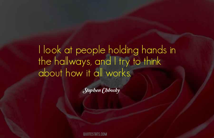 Hands Holding Quotes #375214