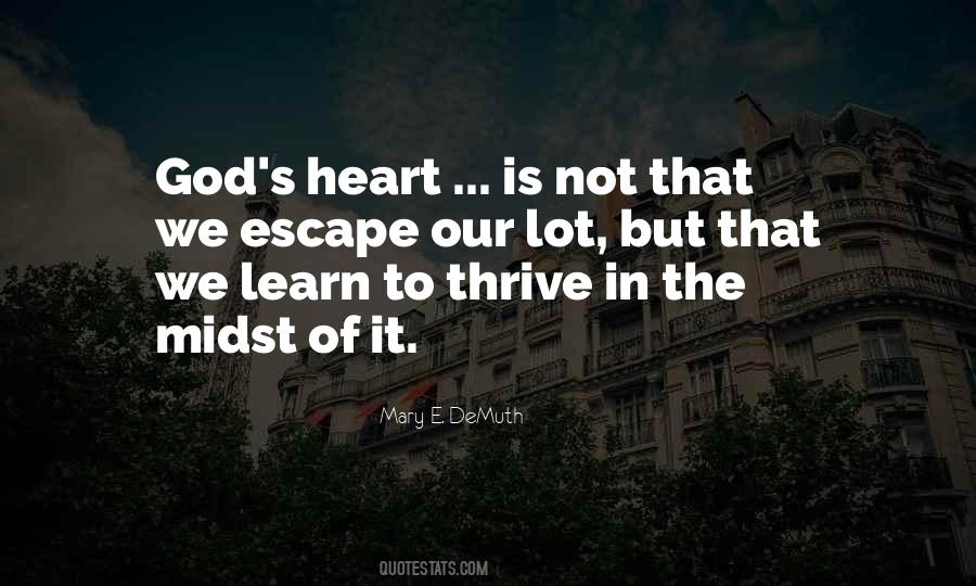 God Heart Quotes #40543