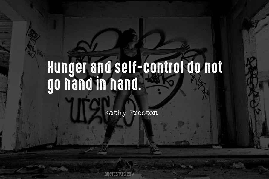 Control Your Hunger Quotes #66915