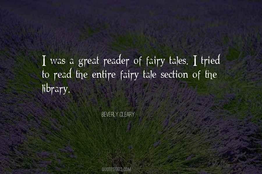 Quotes About The Fairy Tale #140753