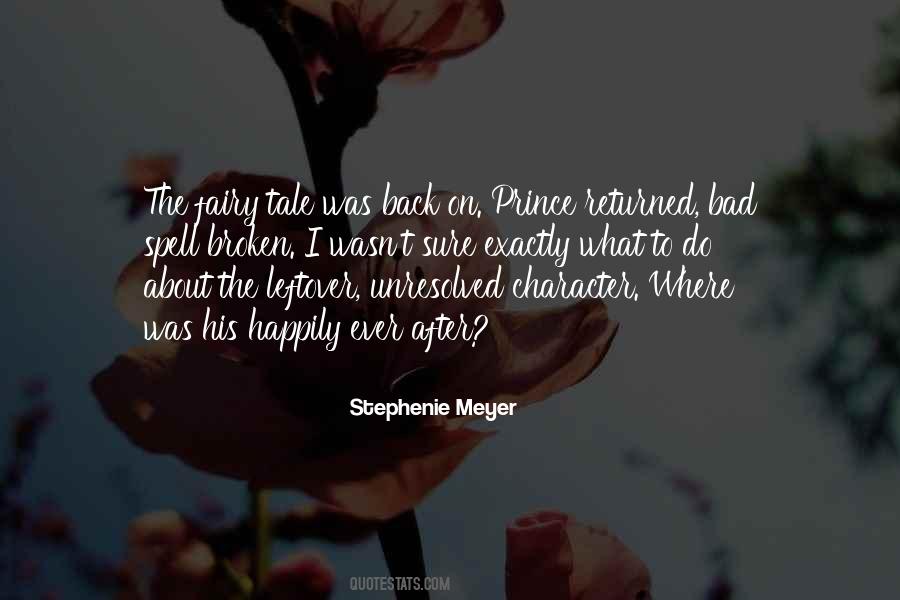 Quotes About The Fairy Tale #1470797