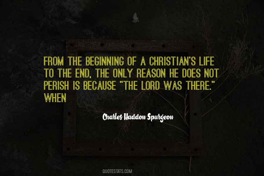 End Is Only The Beginning Quotes #1368576