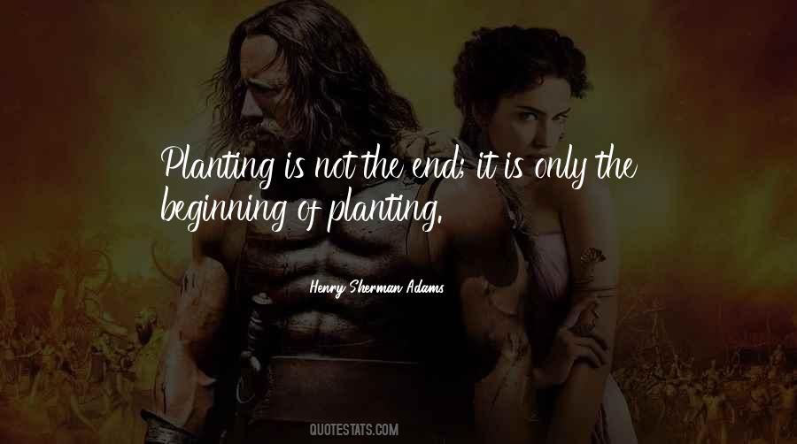 End Is Only The Beginning Quotes #1408811