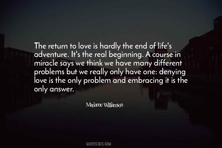 End Is Only The Beginning Quotes #1705545