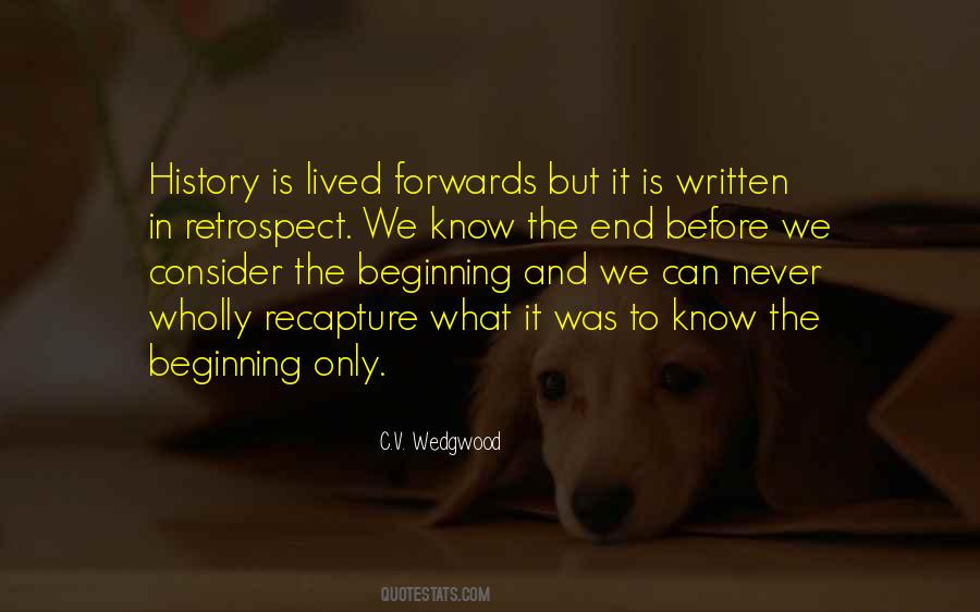 End Is Only The Beginning Quotes #727424