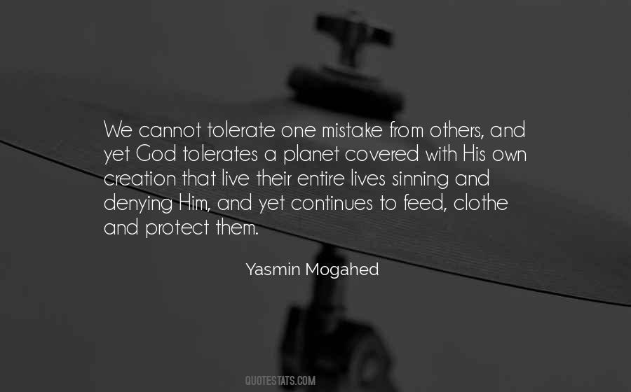 Quotes About Tolerate Each Other #28650