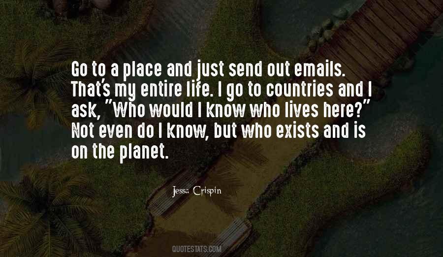 Send An Email Quotes #1726875