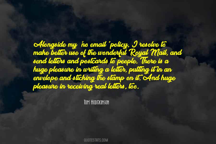Send An Email Quotes #319368